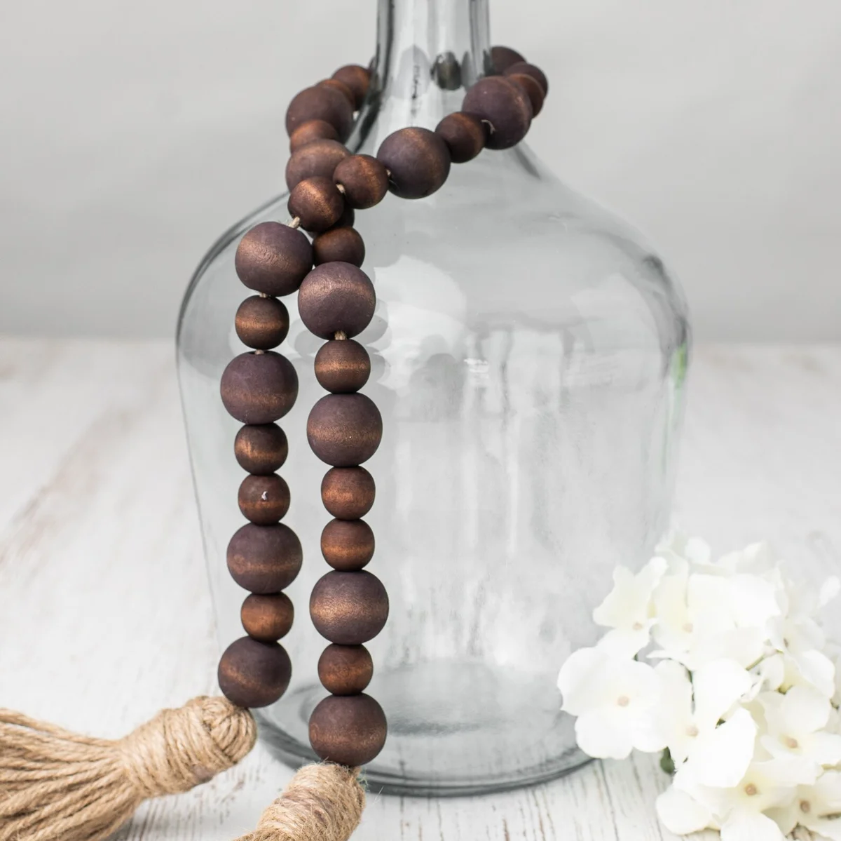 Wooden Bead Garland Decor