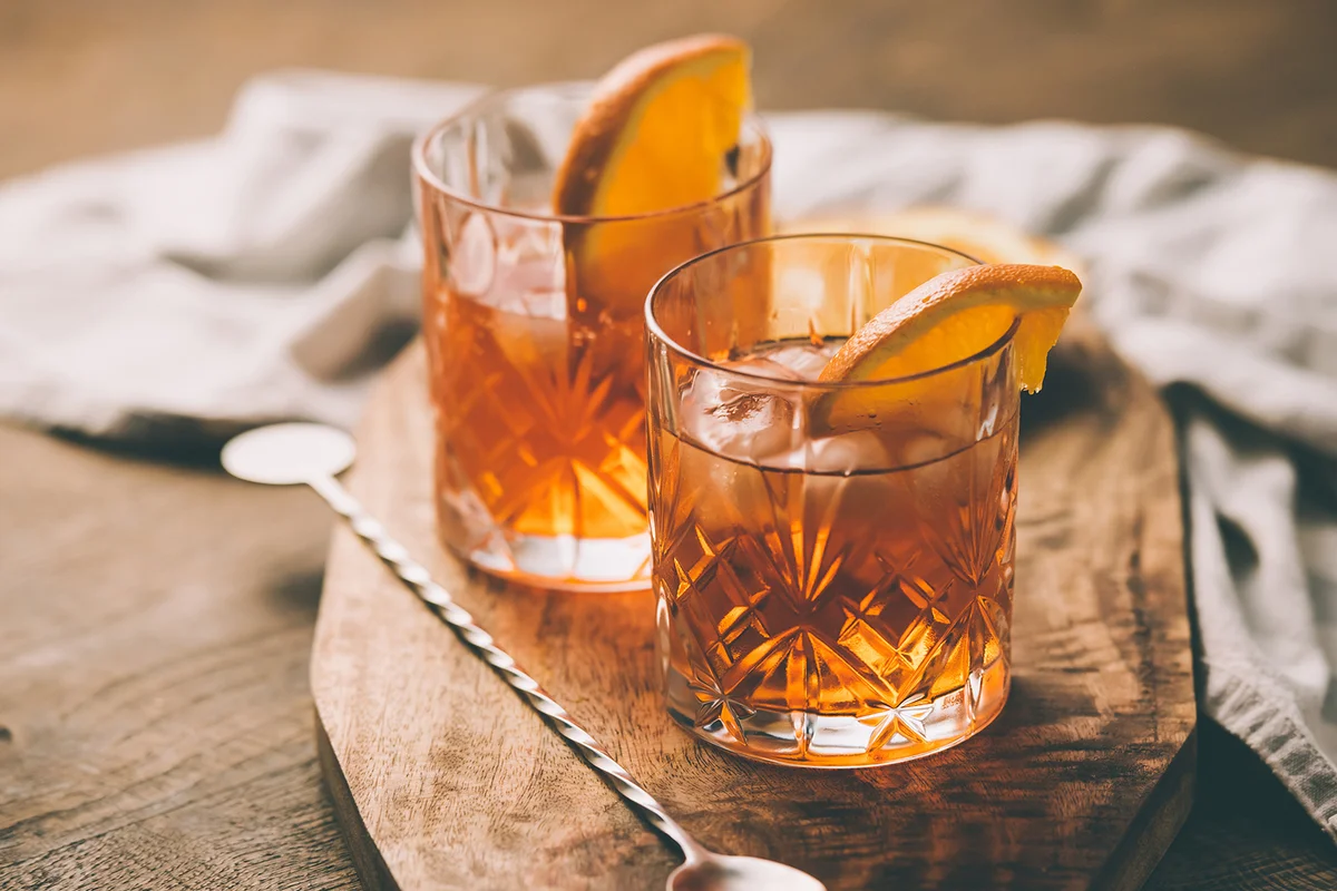 Iced tea cocktail