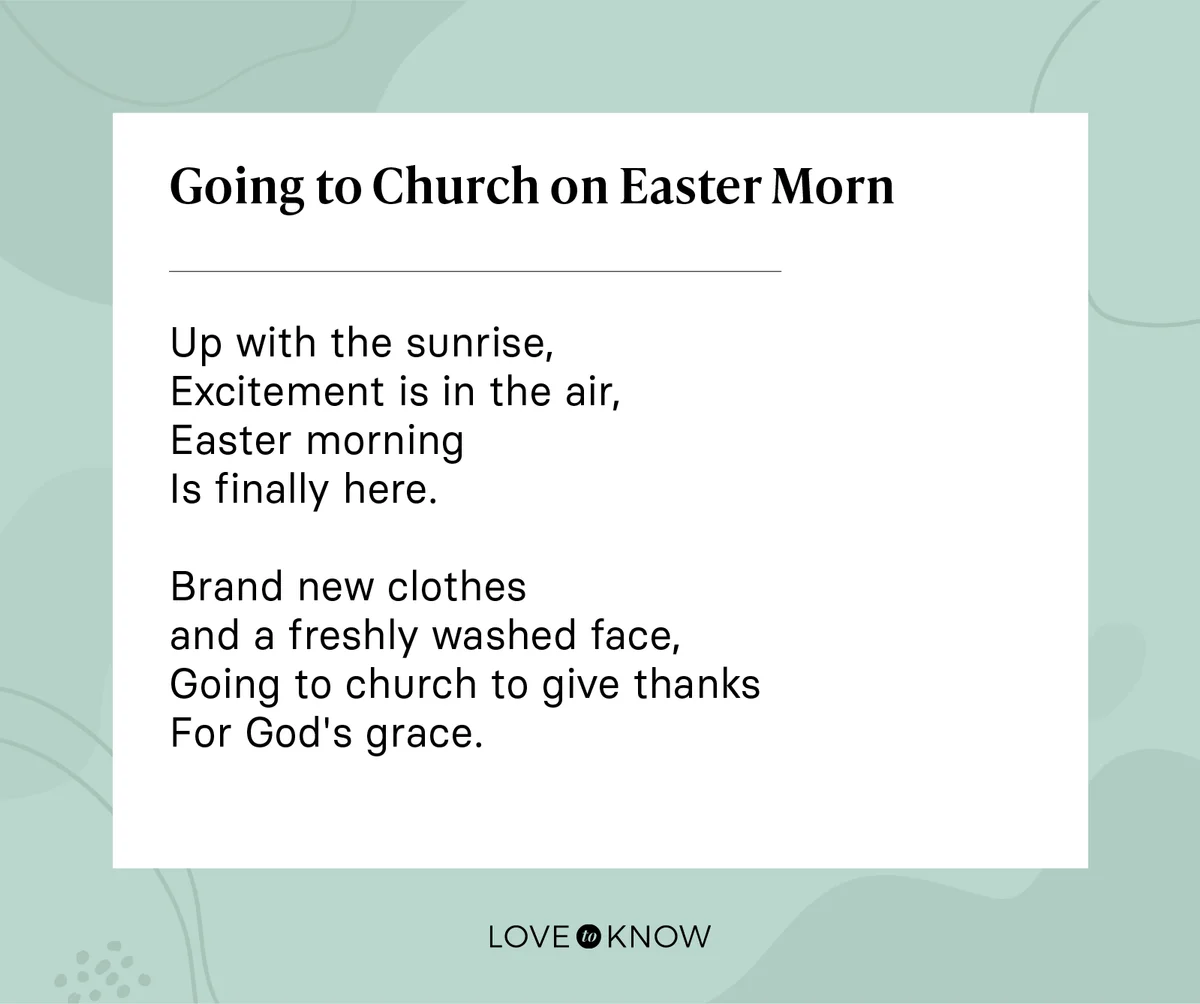 Going to Church on Easter Morn