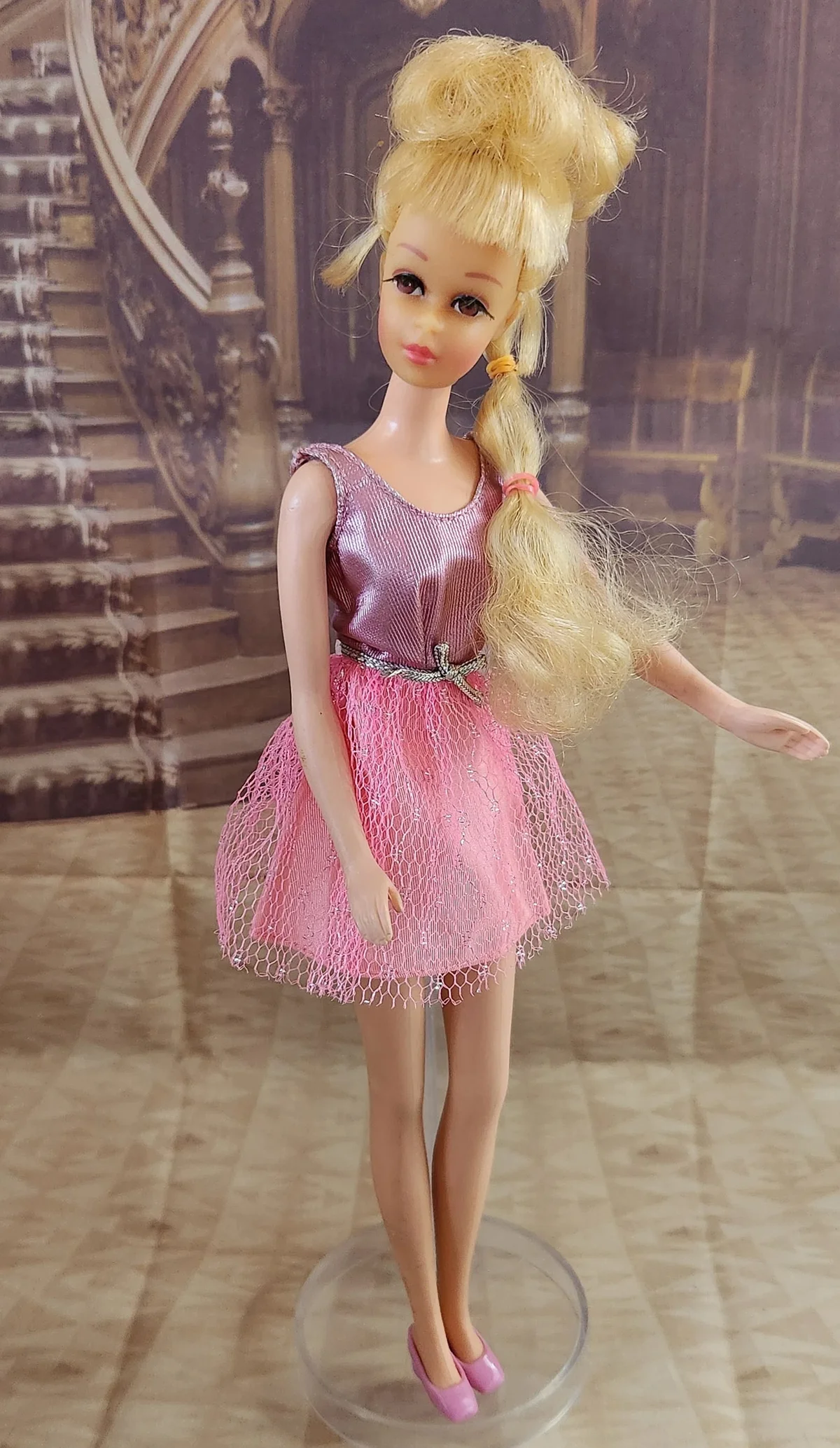 1970 Growin' Pretty Hair Francie Doll, Original Dress, Vintage