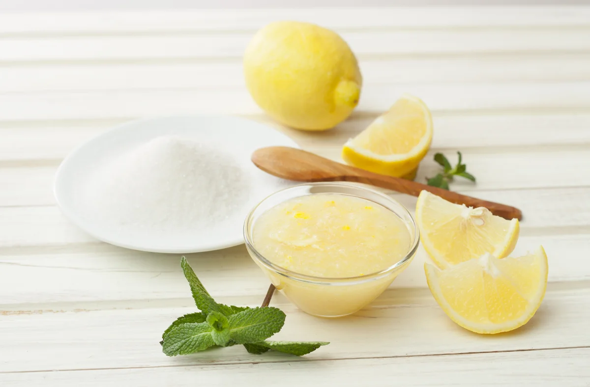 lemon juice & salt