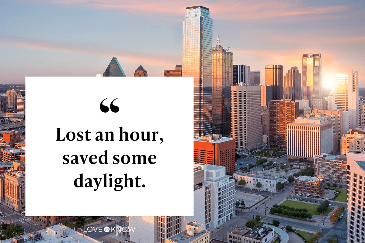 Lost an hour, saved some daylight.