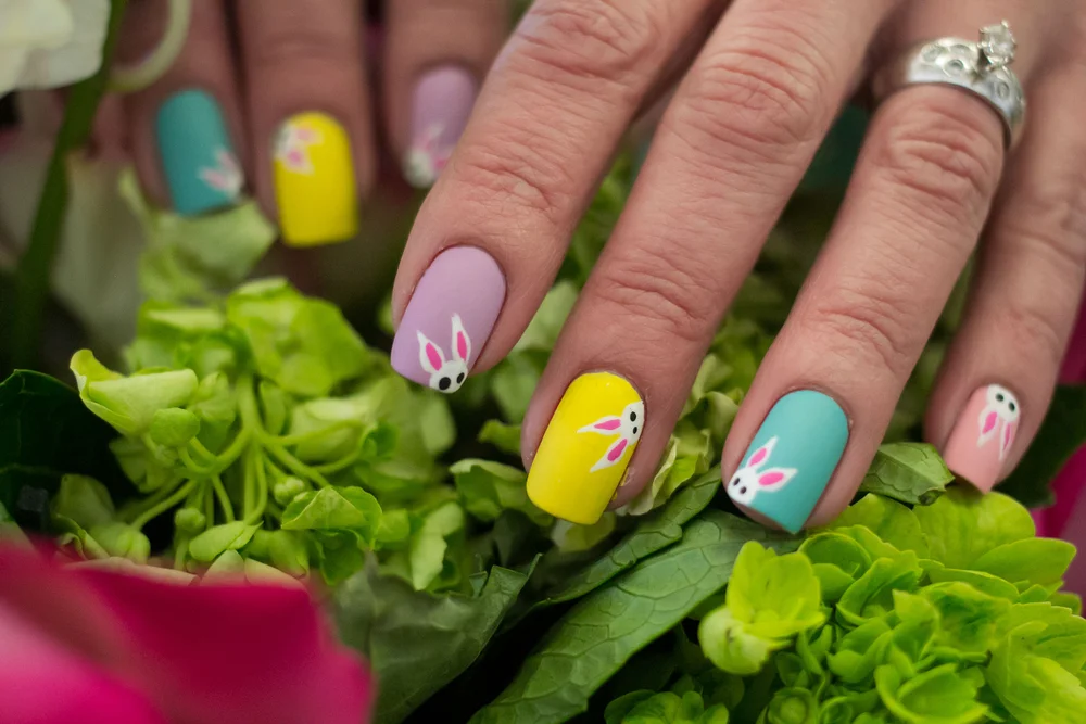 bunny nails