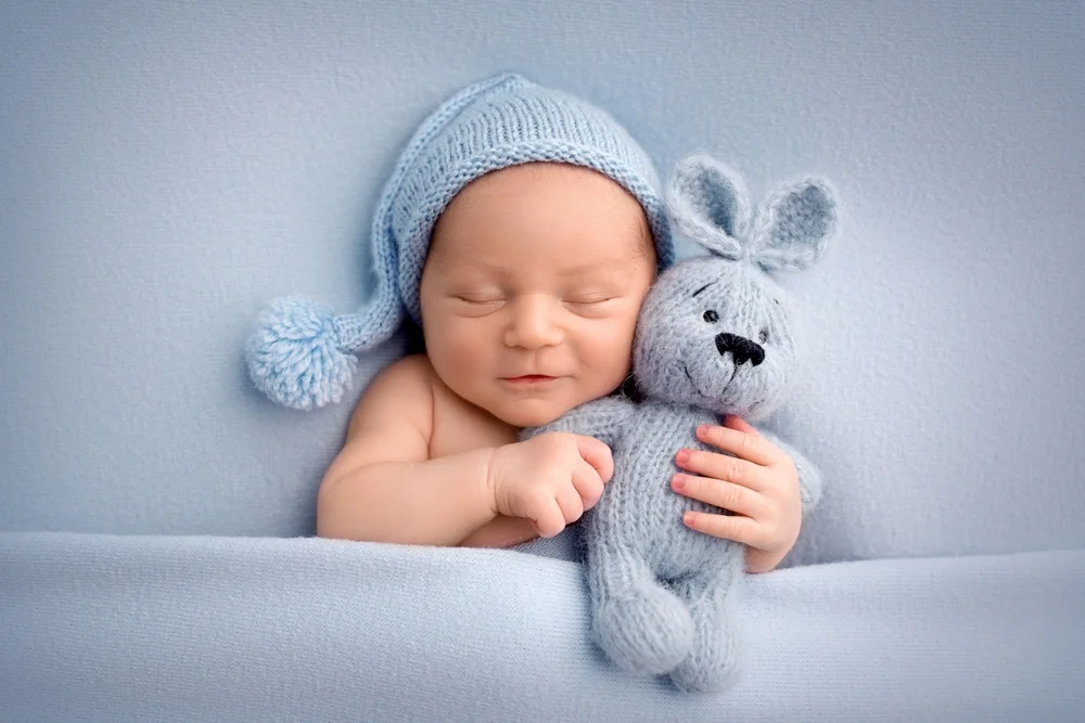 sleeping baby boy