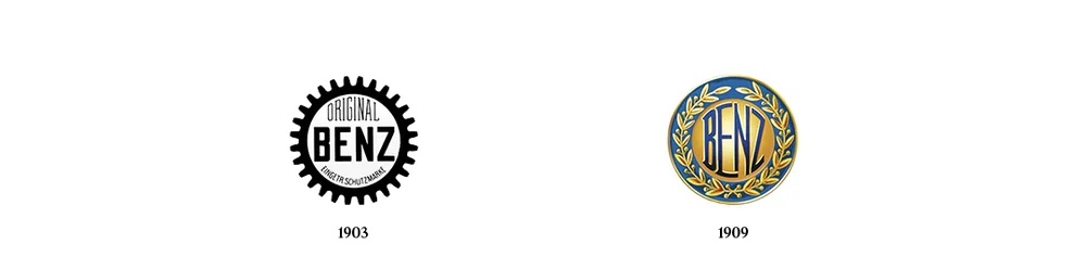 Benz & Cie. Historical Logos
