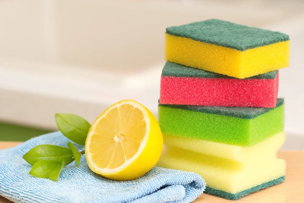 stack of sponges