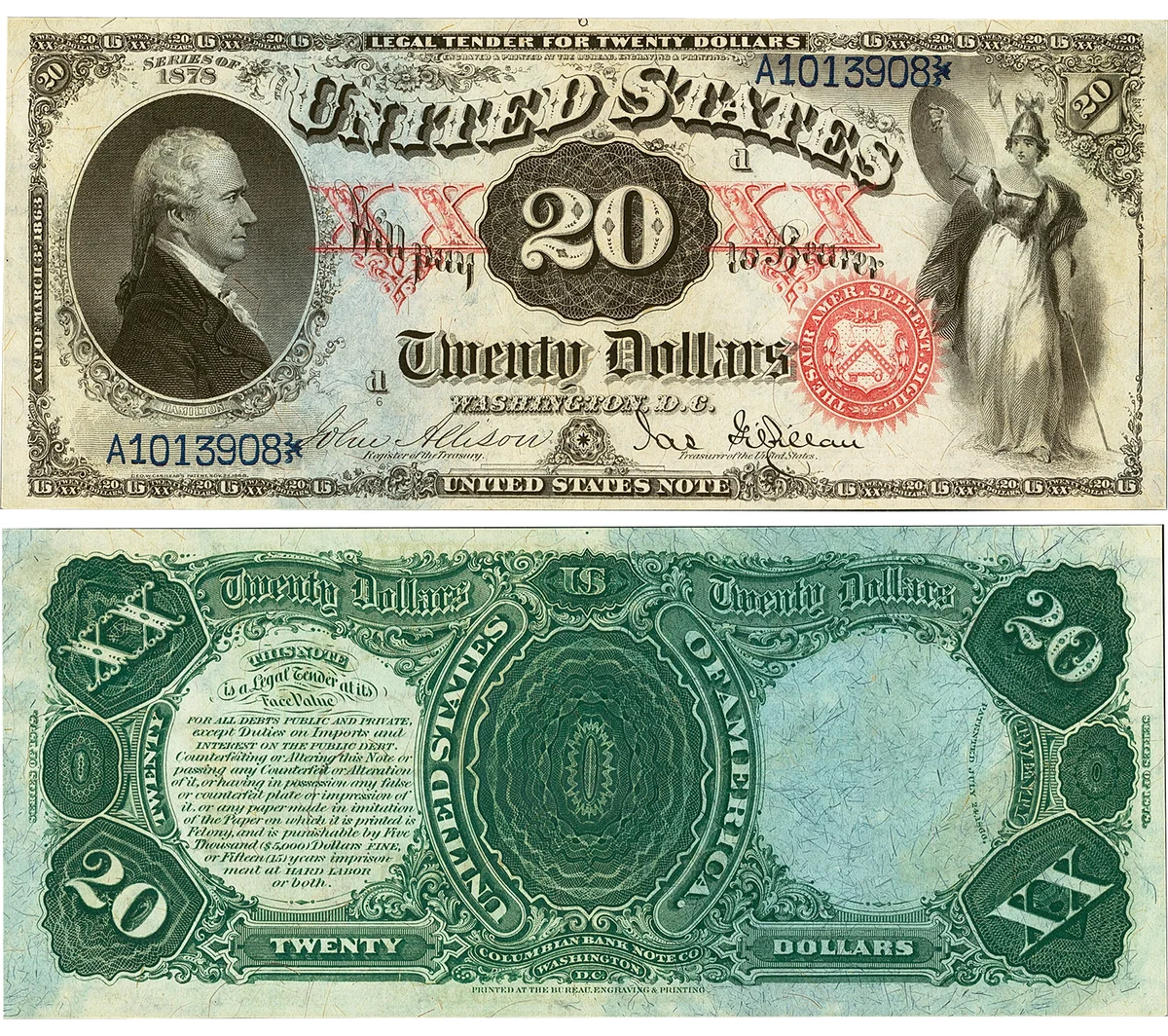 1873 Legal Tender Note