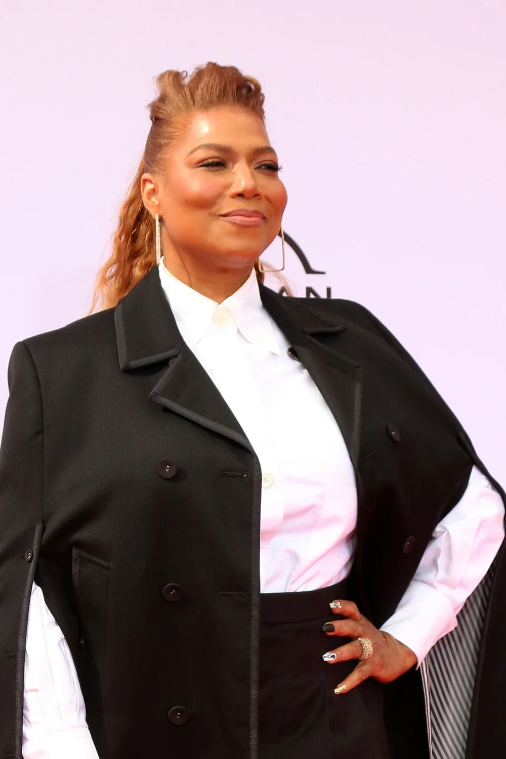 ueen Latifah at the BET Awards 2021 Arrivals at the Microsoft Theater on June 27, 2021