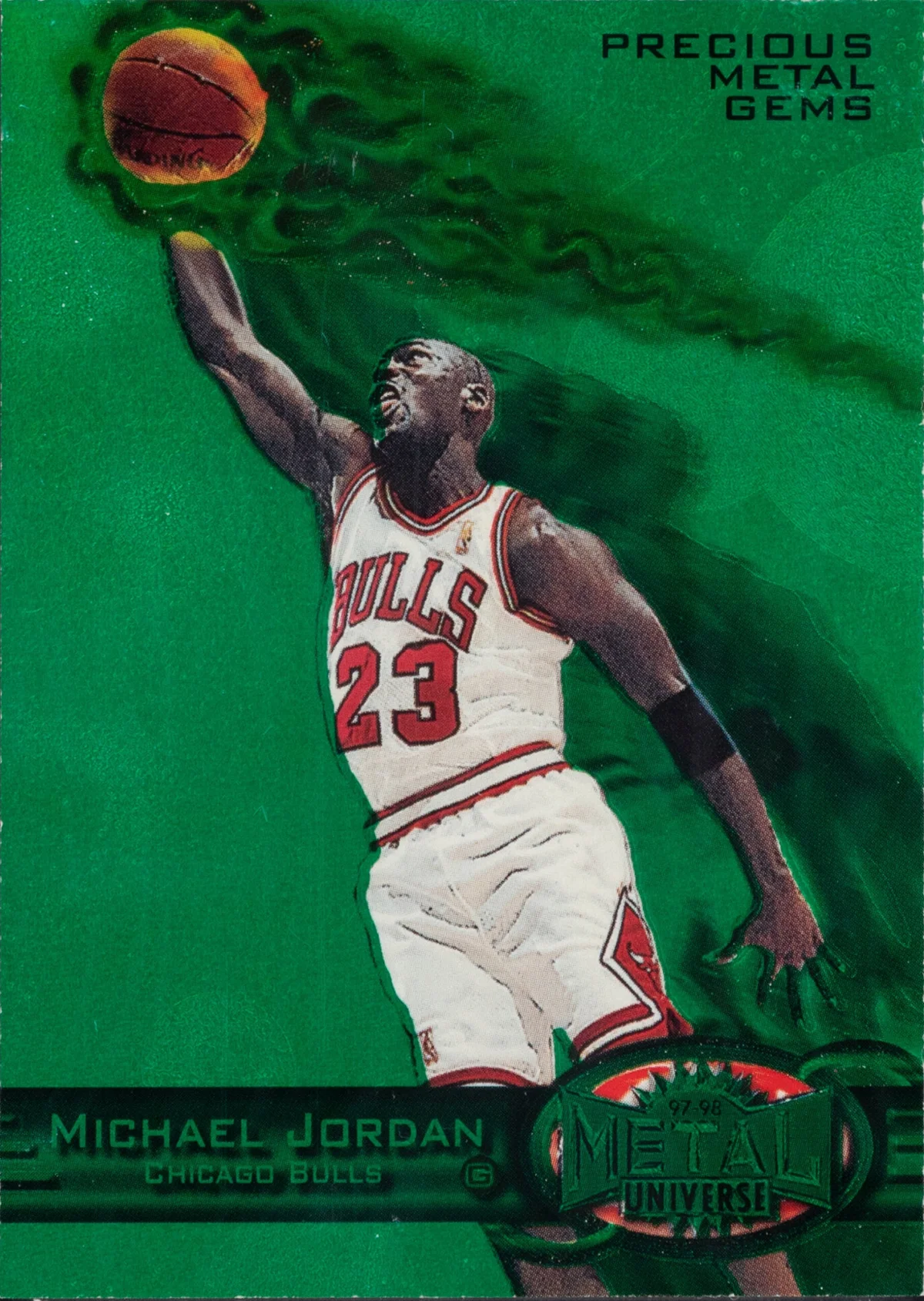 1997 Metal Universe Michael Jordan