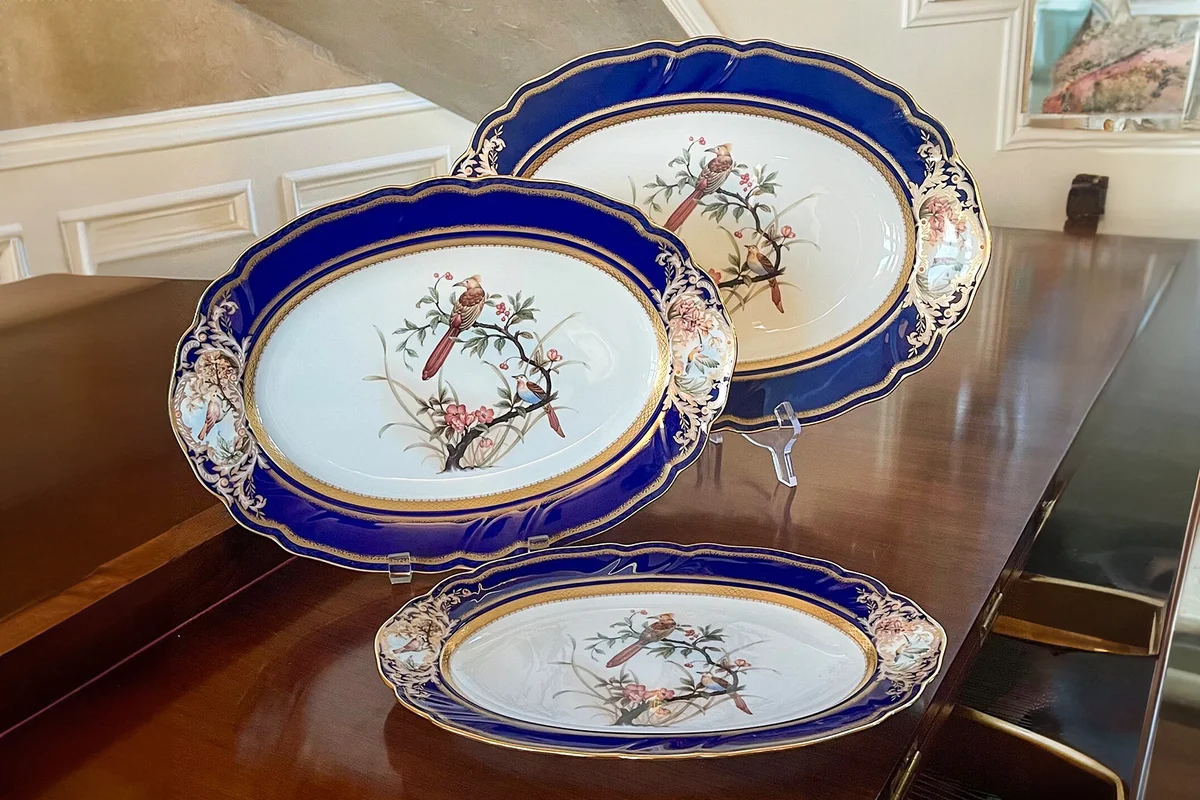 Foxboro by Noritake 16” Oval Platter Mint Condition With Tag
