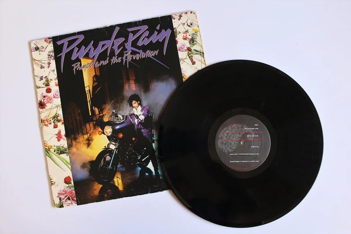 Prince and the Revolution music album on vinyl record