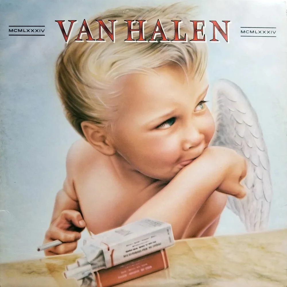 Original '84 VAN HALEN 1984 Warner Bros Records