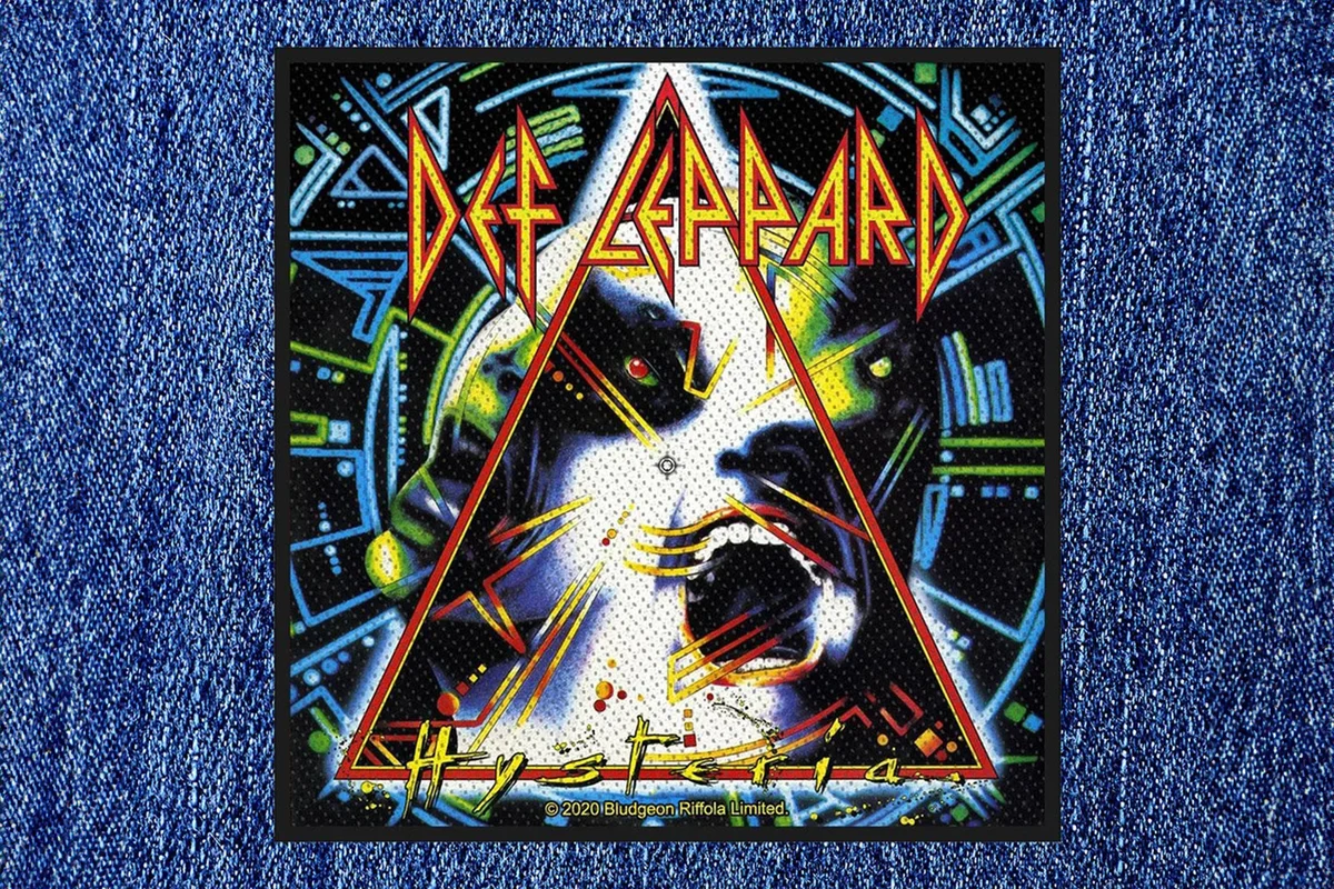 Def Leppard - Hysteria (New) Sew On Patch Official Band Merch