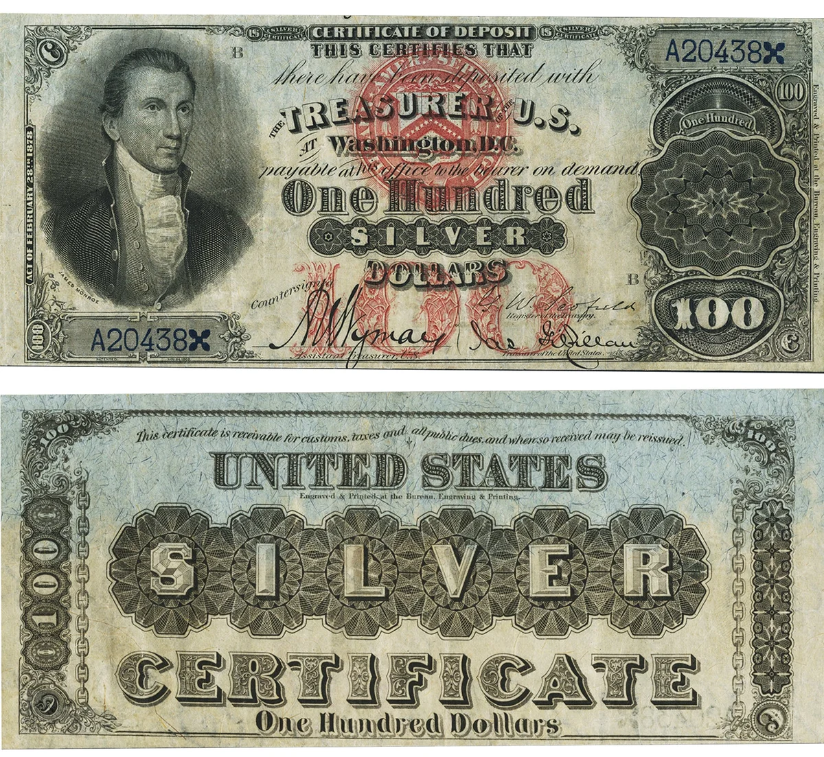 1878 Silver Certificate