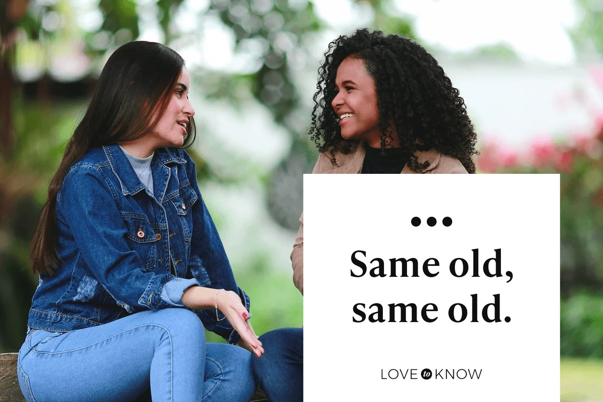 Same old, same old.