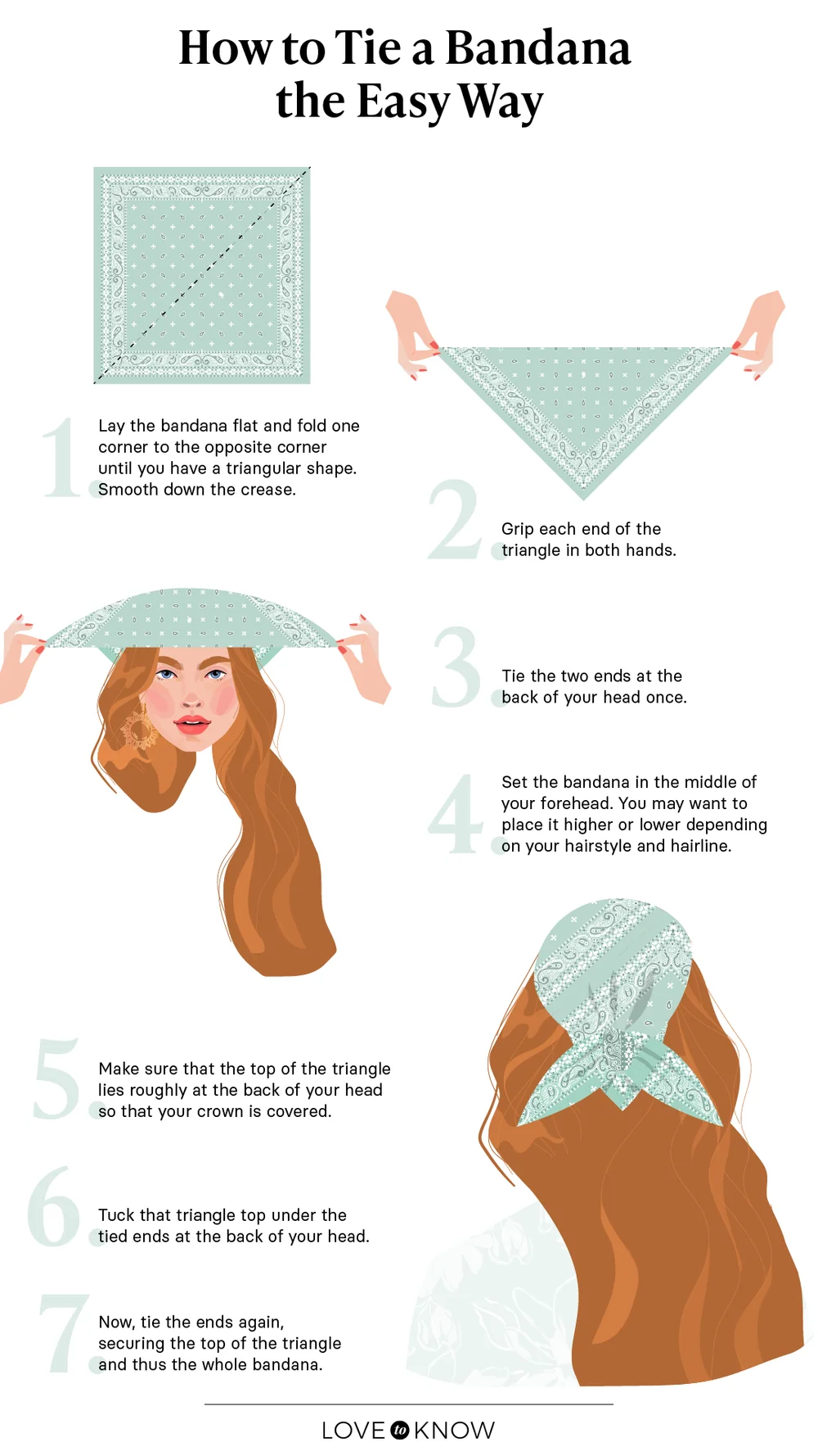 How to Tie a Bandana the Easy Way 