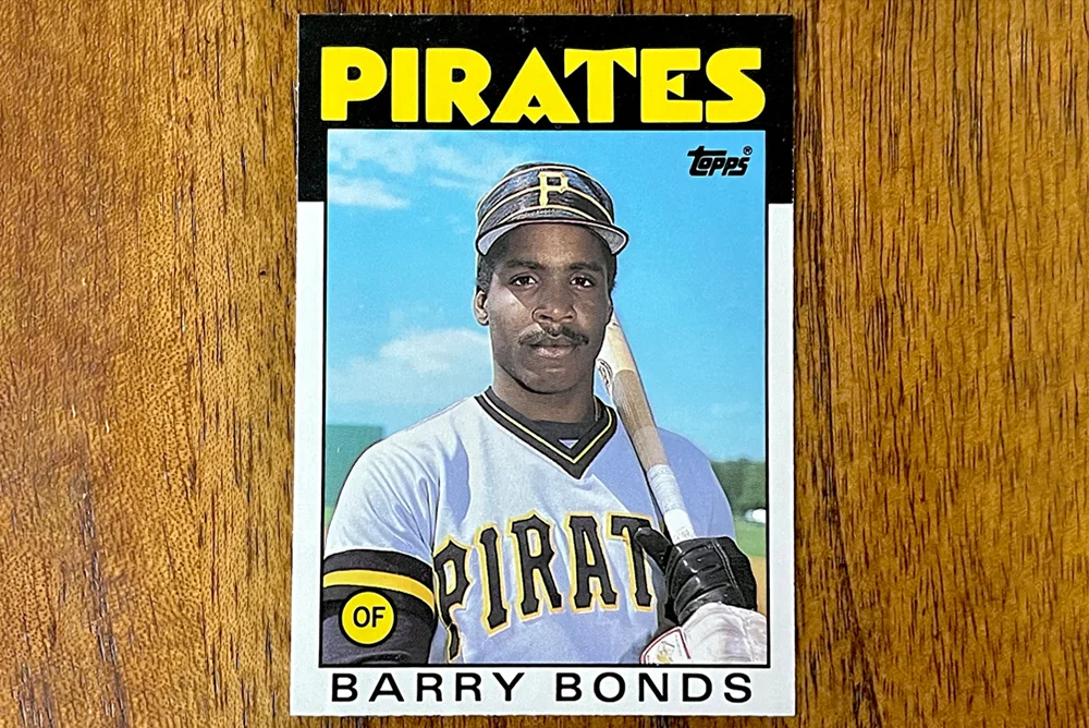1986 Barry Bonds Topps card #11T