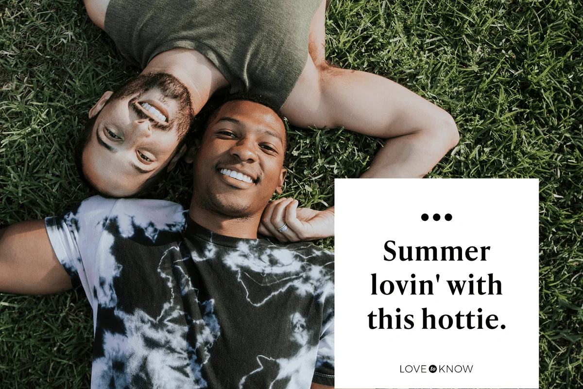 Summer lovin' with this hottie.