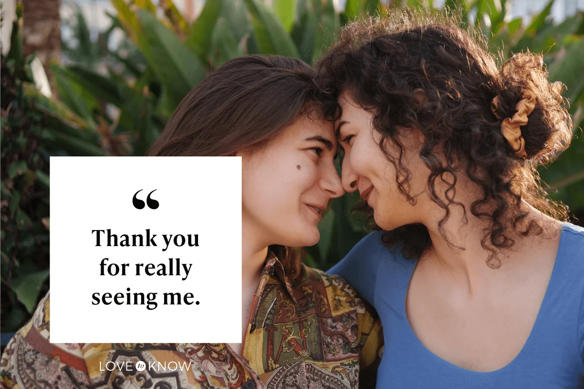Thank you for really seeing me.