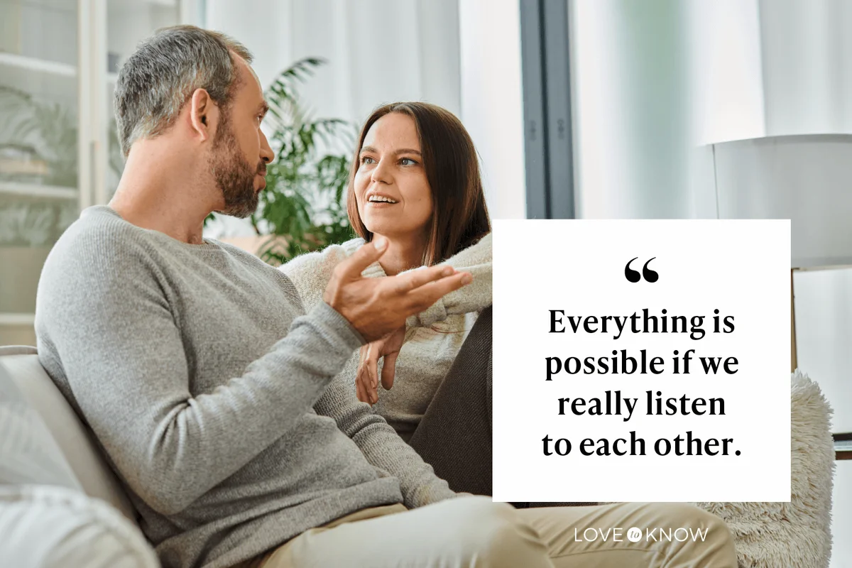 Everything is possible if we really listen to each other.