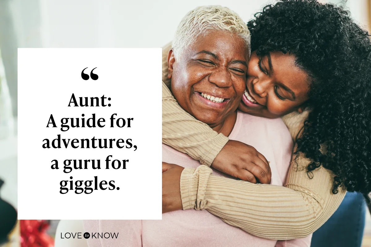 Aunt: A guide for adventures, a guru for giggles.
