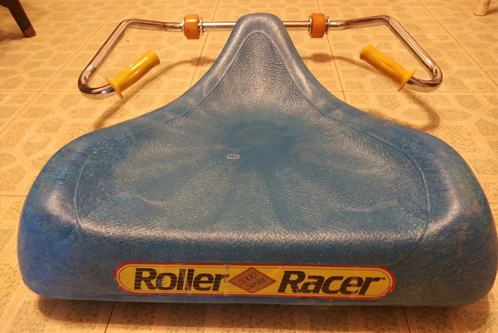 Vintage Roller Racer Sit Scoot Scooter