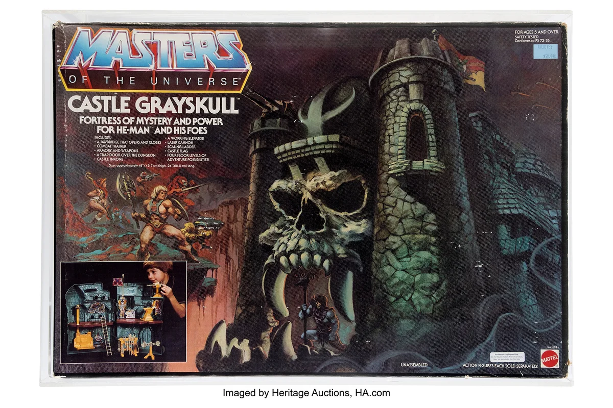 Masters of The Universe Mattel Archives Castle Grayskull CAS 80 (Mattel, 1982)