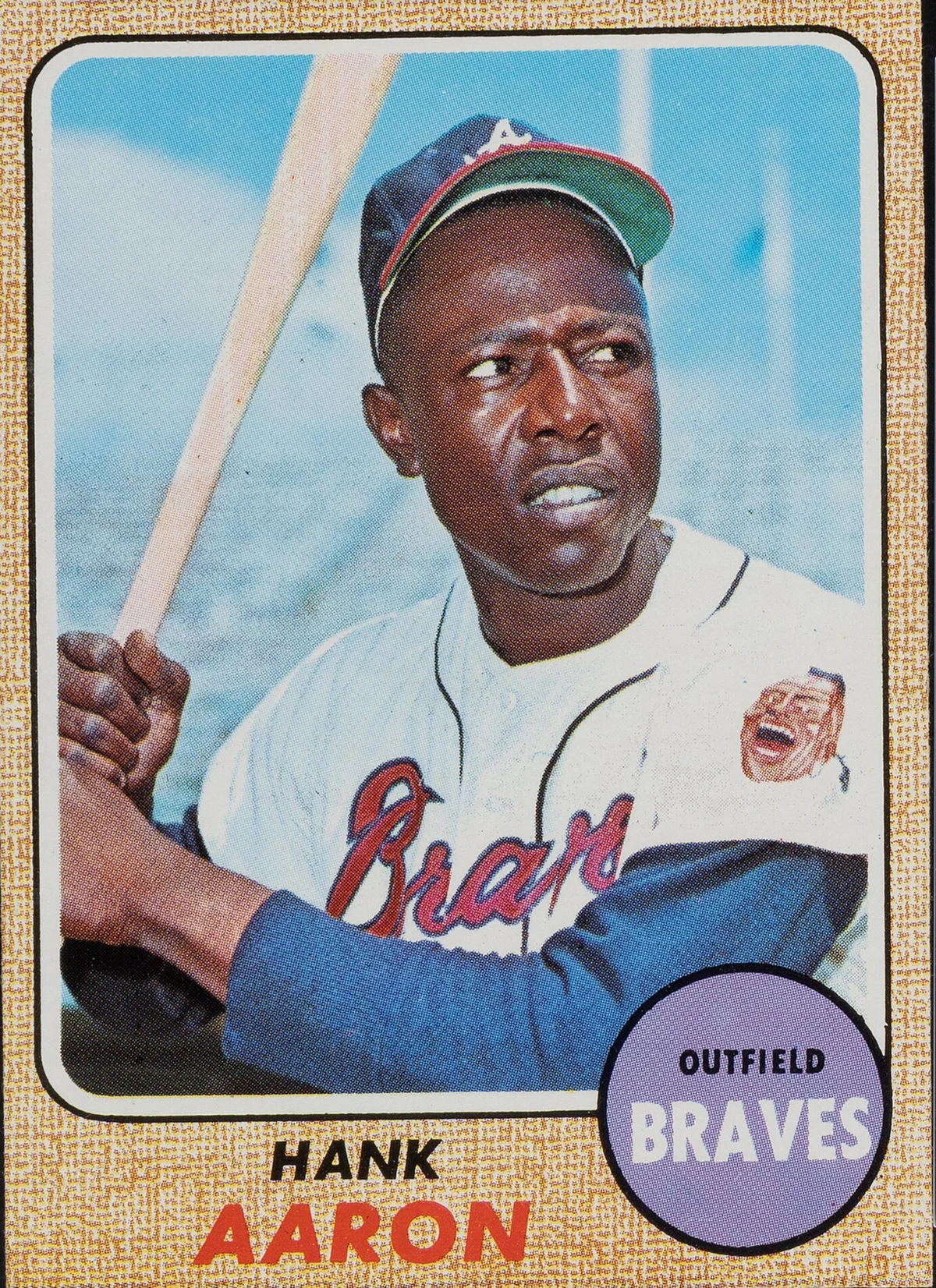 1968 Topps Hank Aaron #110
