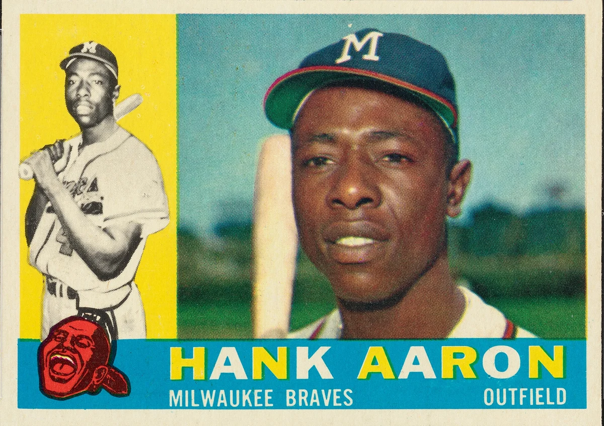 1960 Topps Hank Aaron #300