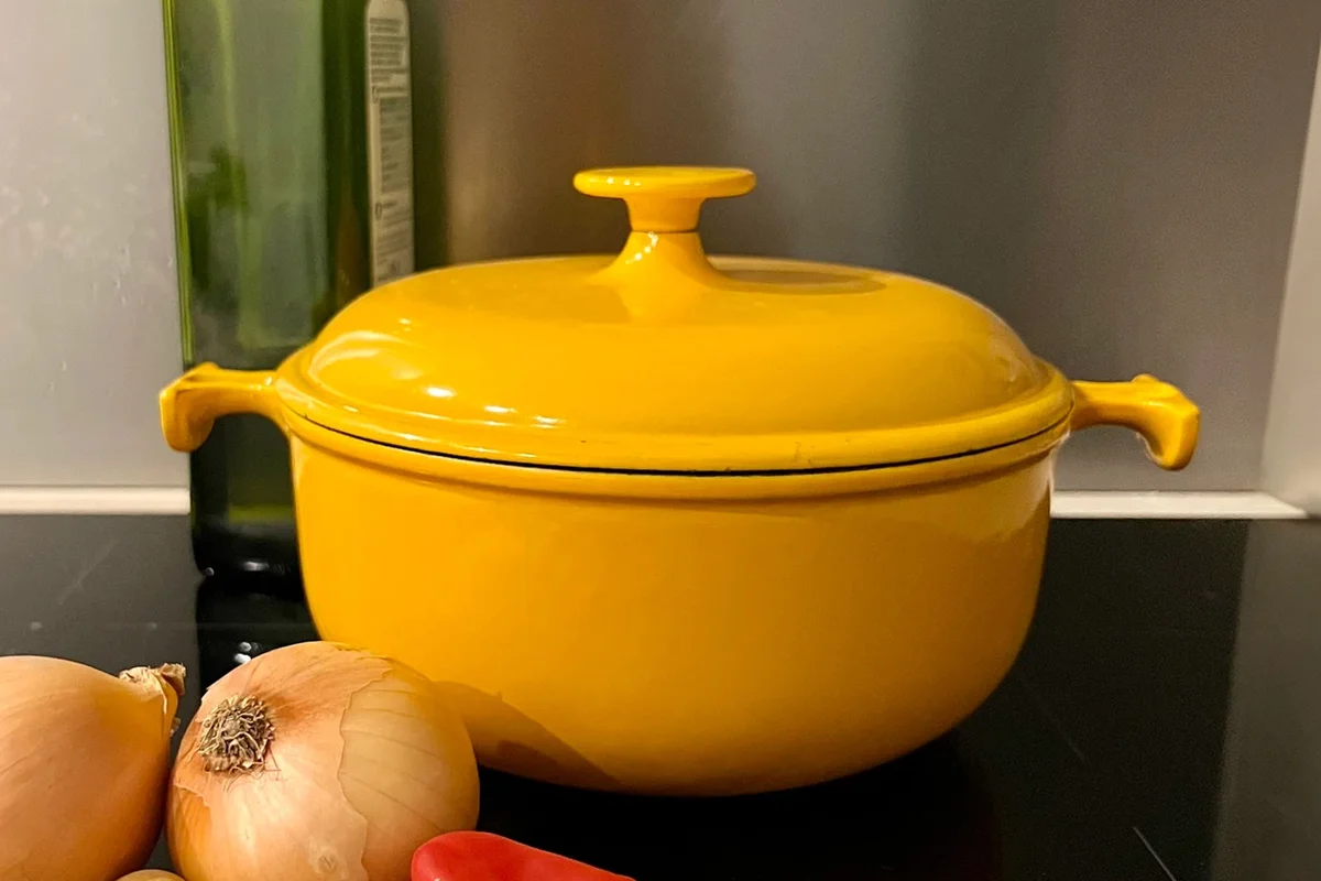 Cocotte Le Creuset 20 vintage Enzo Mari
