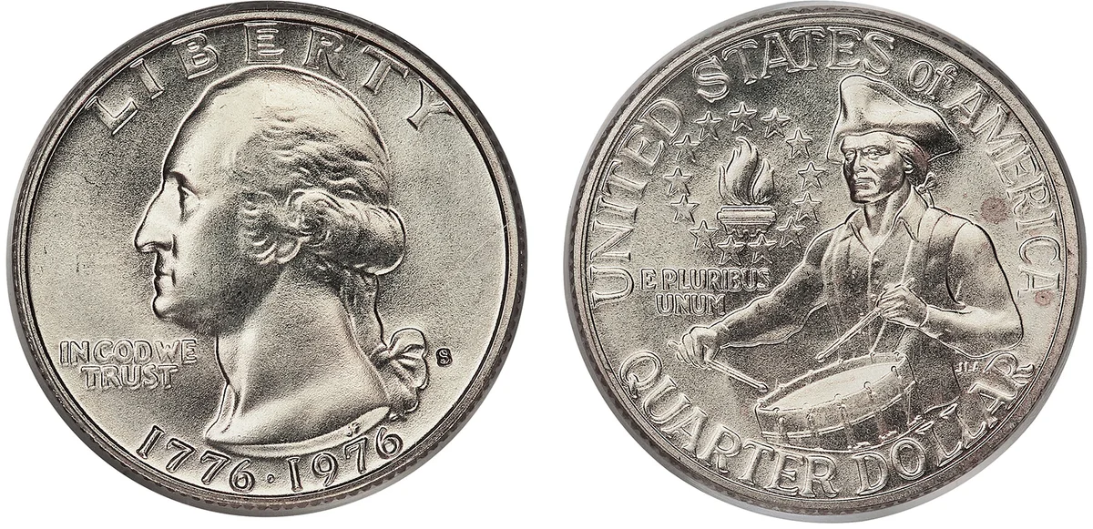 1976-S 25C Silver MS69