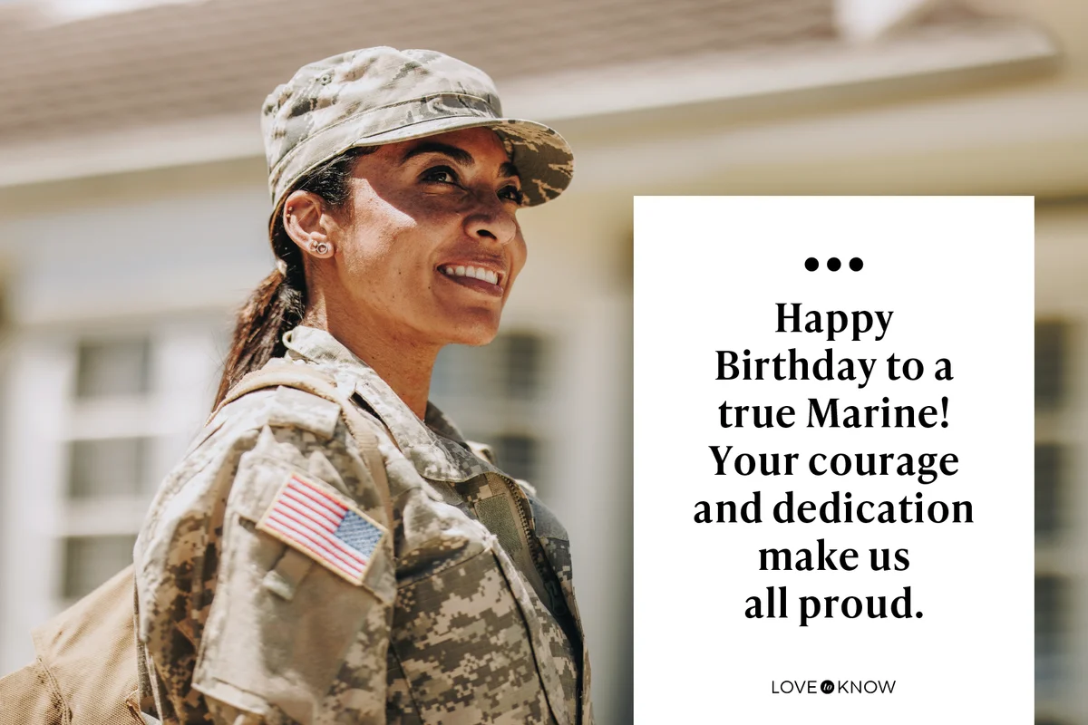 Happy Birthday to a true Marine! Your courage and dedication make us all proud.