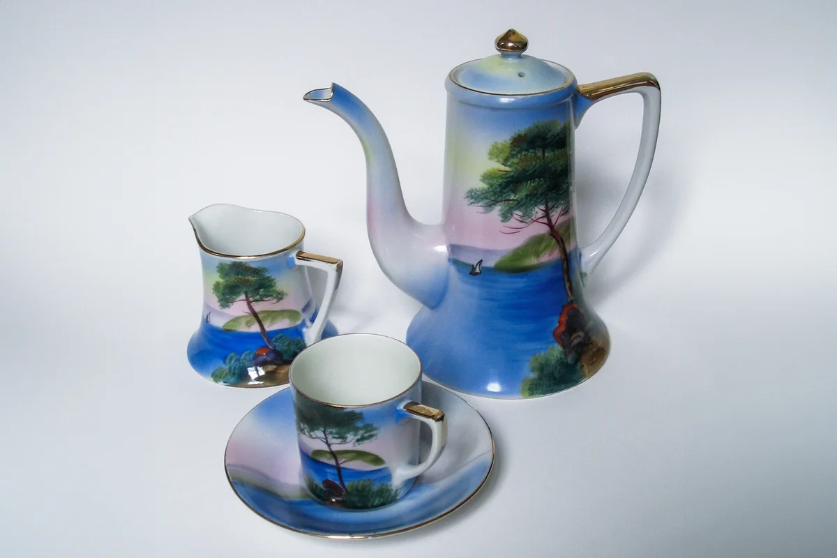 Noritake coffee service - circa 1920