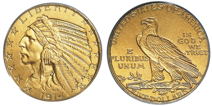 1914 Nine-Piece Proof Set