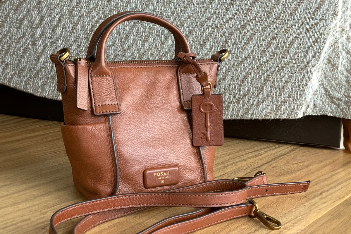 A view of Fossil emerson Satchel Handbag