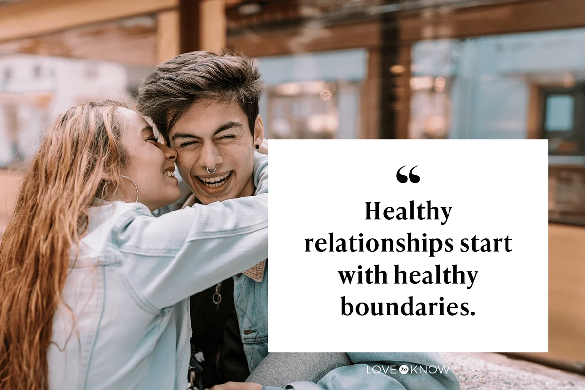 Healthy relationships start with healthy boundaries. 