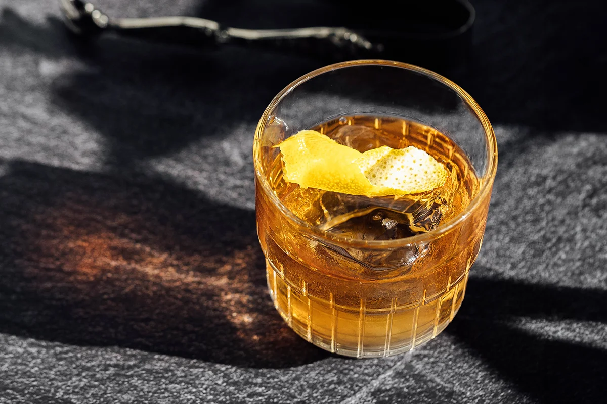 Improved whiskey cocktail boozy bourbon whiskey,