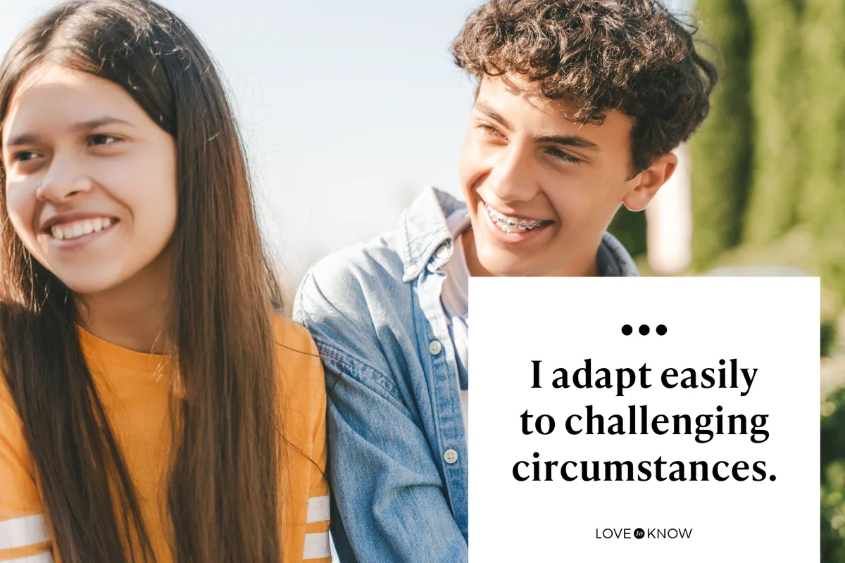 I adapt easily to challenging circumstances.