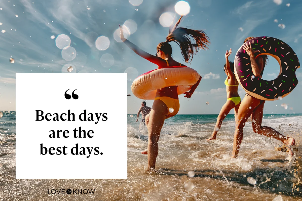 Beach days are the best days.