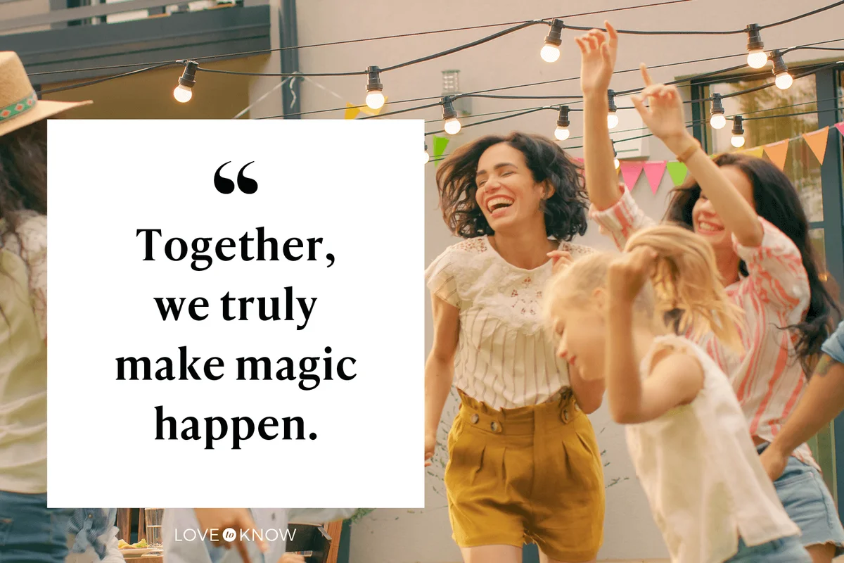 Together, we truly make magic happen.