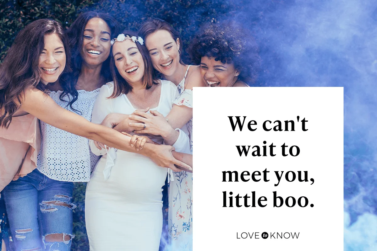 We can't wait to meet you, little boo.