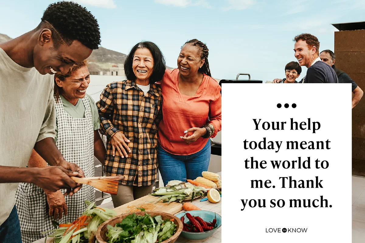 Your help today meant the world to me. Thank you so much.