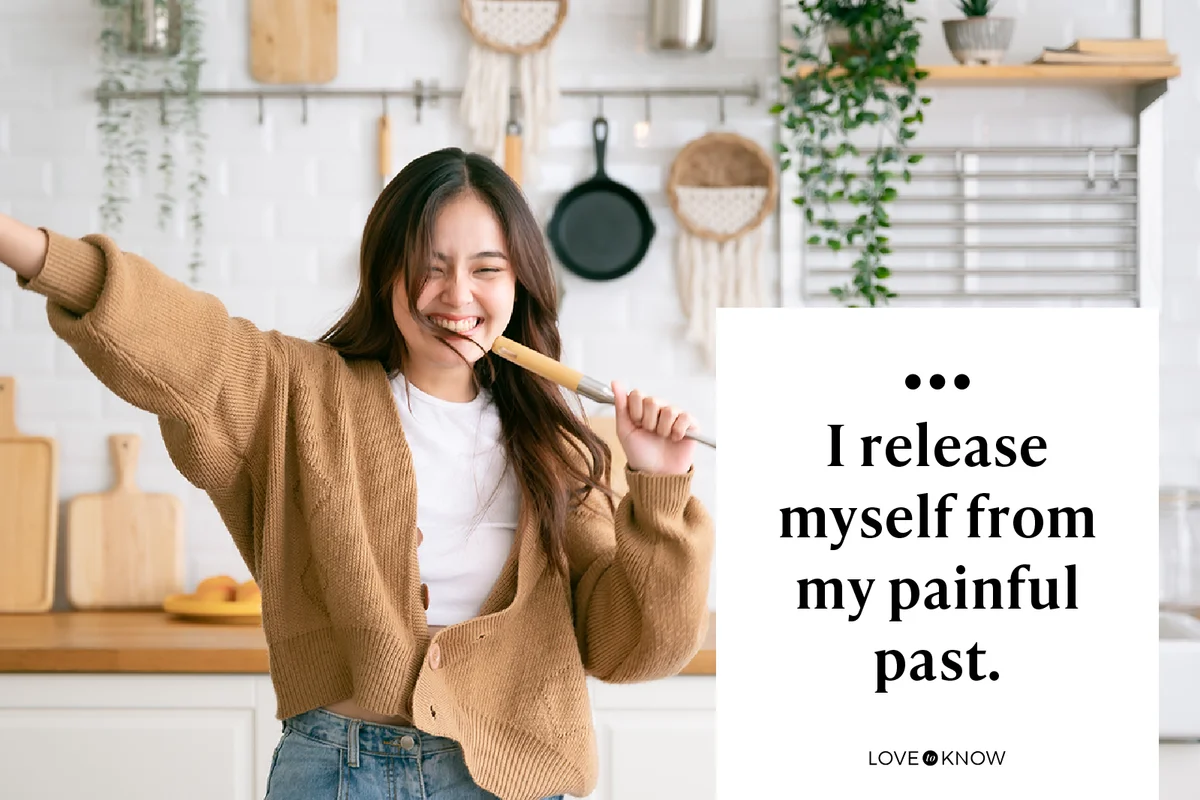 I release myself from my painful past.