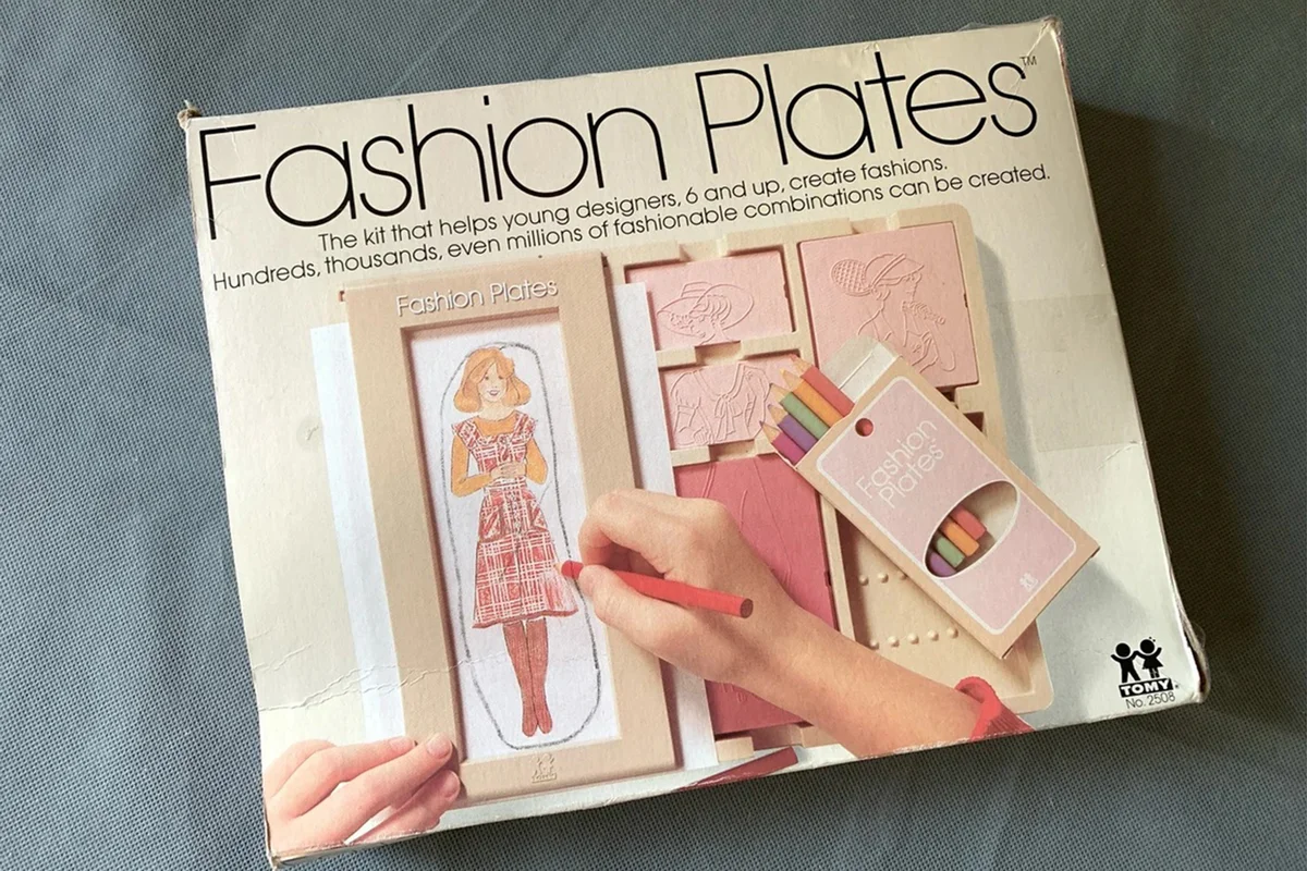 1978 Tomy Fashion Plates set