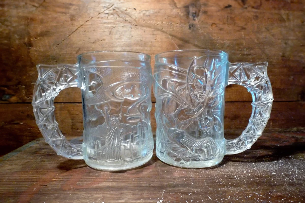 BATMAN Forever- McDonald's collectible glass mug