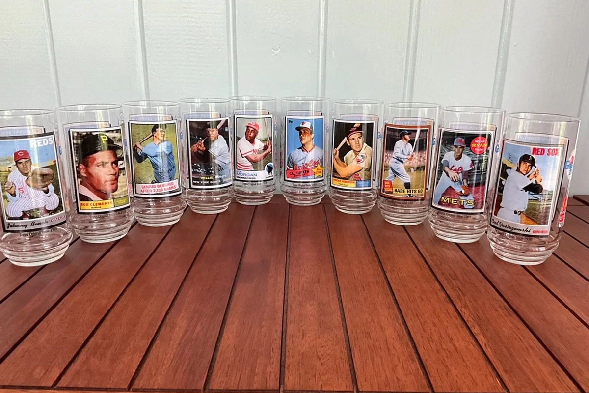 1993 McDonald’s All Time Greatest Team MLB Topps Baseball Glass