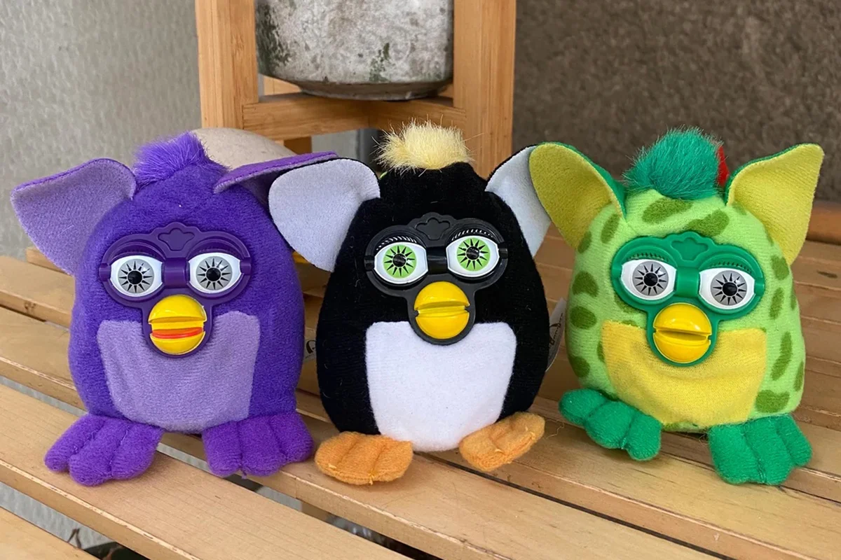 Vintage Furby plush keychains McDonald’s