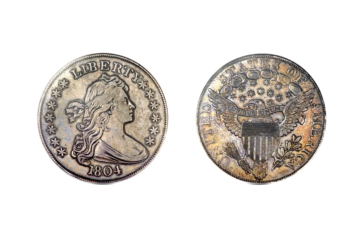 Liberty dollar coin from 1804