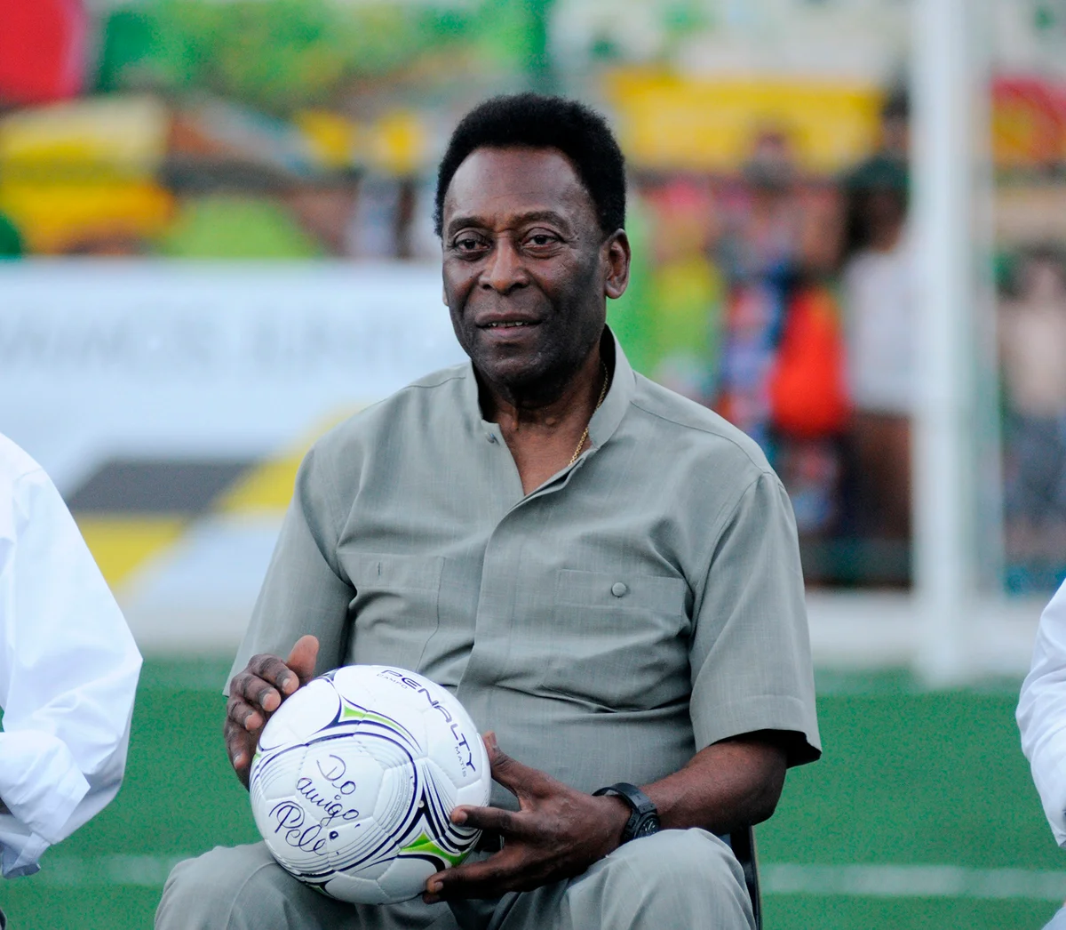 Rio de Janeiro - Brazil May 25, 2014, Pele world's biggest soccer player, told a news conference about the soccer World Cup in Rio de Janeiro