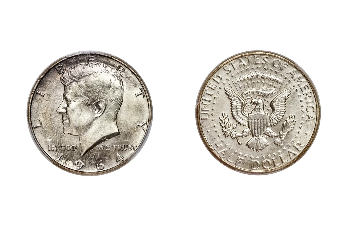 1964 SMS Kennedy half a Dollar